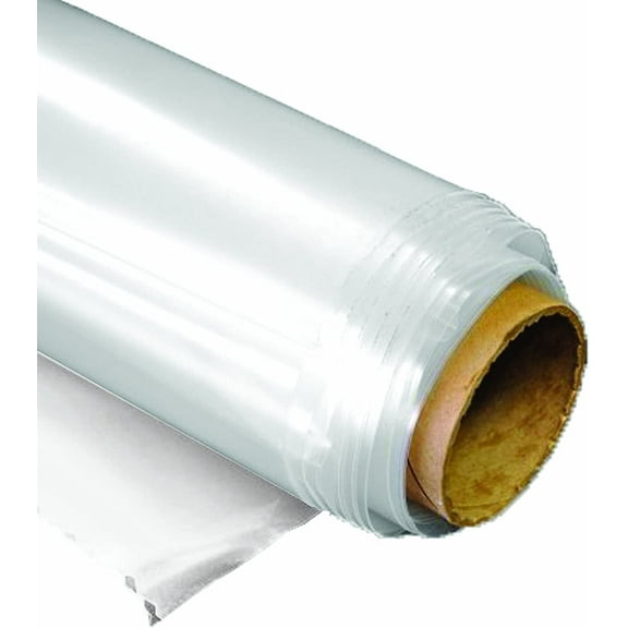 Greenhouse Plastic Clear 6 mil, 4 Year, Polyethylene Covering Film (12 ft. Wide x 25 ft. Long)