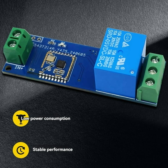 Módulo de Relé Único Módulo de Interruptor de Proximidad Bluetooth Módulo de Desbloqueo de Proximidad de Teléfono Celular con Detección Automática