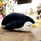 thumbnail image 1 of Peluche de pingüino de peluche, juguete de peluche de pingüino negro duradero de 35 cm, colección de muñecas lindas, juguete de peluche portátil, ideal para decoración del hogar, niños y niñas, 1 of 5