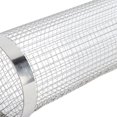 thumbnail image 4 of Barbecue Grilling Basket Cylinder Shaped Mesh Wire 304 Stainless Steel Rolling BBQ Grill Tool L(11.7 X 3.6in), 4 of 5