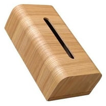 COSMOBETTY Tissue Dispenser Box Wood For Cafes 1Pack 8.7X5.5X3.3In