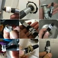 thumbnail image 3 of 8PCS Screw Extractor Set Damaged Screw Removal Tool Broken Bolt Water Pipe Remover Set Ideal Left Hand Spiral Removal Tool Kit with Storage Case, 3 of 3
