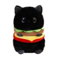 thumbnail image 2 of Fun Burger Cat Stuffed Animal- 9.1''Cute&Soft Kitten Plush Toy Pillow Decor Birthday Gift for Family, 2 of 5