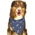 thumbnail image 6 of Naloa Squirrel Flower Dog Bandanas 1PC Washable Triangle Dog Scarfs Premium Durable Fabric, for Small Medium Large Dogs and Cats, 6 of 6