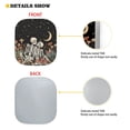 thumbnail image 4 of Yuyamidu Skull Car Windshield Shades for SUV Automobile Truck Mushroom Car Sun Shade Windshield Decor 2 Pieces Portable Car Shades for Front Windows, 4 of 5