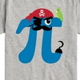 thumbnail image 3 of Instant Message - Pirate Pi Symbol - Toddler & Youth Short Sleeve Graphic T-Shirt, 3 of 6