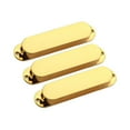 thumbnail image 2 of BELOVING 3Pcs Sealed Single Coil Pickup Covers Closed Shell for Acoustic Guitar Parts Gold, 2 of 9