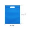 thumbnail image 2 of Uxcell Reusable Goodie Treat Wedding Party Nonwoven Tote Bags, Sky Blue 24 Pack, 2 of 5