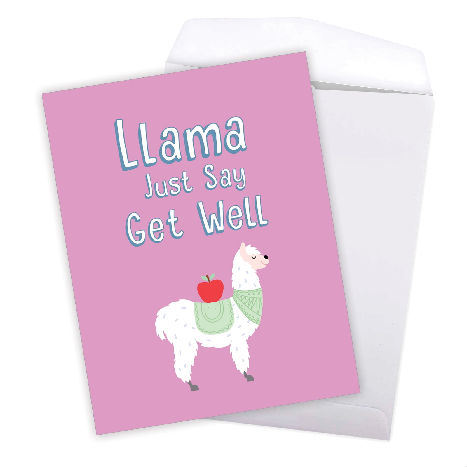 Hallmark Thank You Greeting Card Cute Llama’s Great Price 