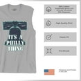 thumbnail image 6 of It's a Philly Thing Funny Muscle Shirt Philadelphia Championship City of Brotherly Love Football League Fan Men's, 6 of 7