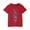 Red, variant on Nskgu Girls T Shirts Casual Short Sleeve T Shirts Kids Loose Soft Floral Printed Tunic Tops, Tees Blouses Size 3-14 Years