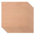 thumbnail image 3 of piezas de madera contrachapada de haya roja 1/8 "x 12" x 12 "Bubinga madera sin terminar para manualidades pintura de corte CNC, 3 of 14