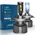 thumbnail image 1 of Automotive LED Headlights, Low Beam Fog Light Bulb Lot, 1 of 1