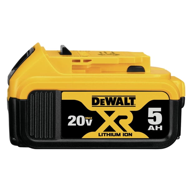 Batería DEWALT 20 V MAX XR de iones de litio, 5 Ah (DCB205)