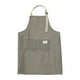 thumbnail image 2 of Apron con bolsillos, delantal de cocina para mujer y hombre, ajustable, resistente, para cocina, chef, asador, cocina profesional, cocina moderna, delantal de lineno, bolsillos grandes,, 2 of 8