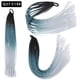 thumbnail image 1 of Zhuge 2 piezas de extensiones de cabello trenzado de colores, accesorios para extensiones de cabello trenzado con bandas de goma sintéticas para mujeres, X, 1 of 2