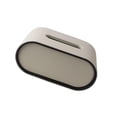 thumbnail image 4 of Funda para caja de pañuelos, caja para pañuelos, soporte para caja de pañuelos de papel, dispensador de pañuelos creativo de lujo ligero, soporte para Gris, 4 of 8