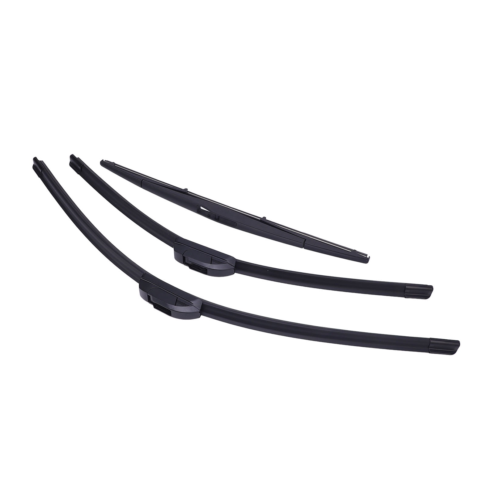 Windshield Wiper Blades Set, 26in 22in 16in 3Pcs Car Windshield Wiper Blades Aerodynamic Rubber Sturdy  for Vehicle