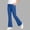 Blue, variant on DJDLJWCJ Little Girls School Uniform Pants 10-12 Solid Color Stretch Soft Dress Pants Lightweight Fashion Jogger Pants Black Size 11