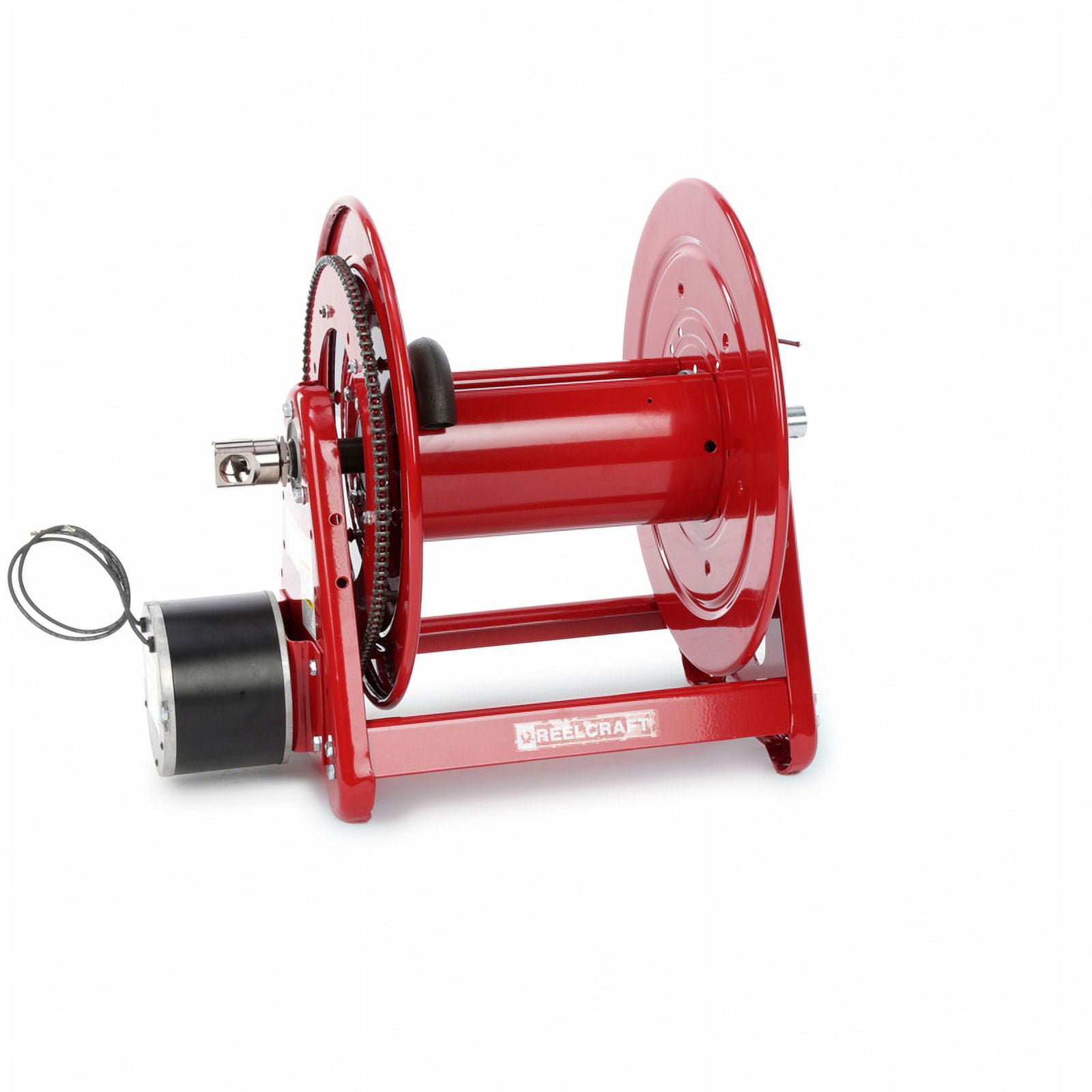 Reelcraft Motor Hose Reel,100 ft (3/4 in I.D.),Red EA33112 L12D