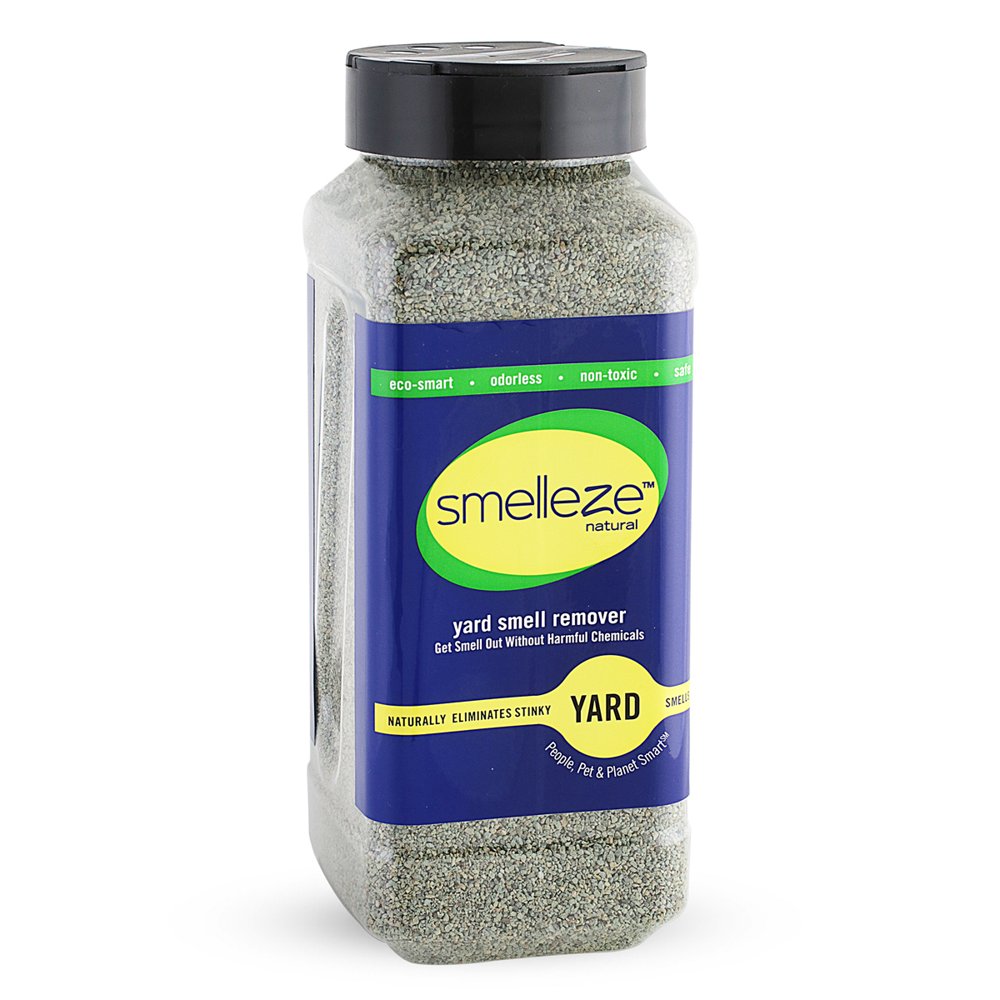 SMELLEZE Eco Yard & Concrete Smell Removal Deodorizer 50 lb. Granules Rid Outdoor Odor