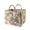 Colorful flowers on a beige background, variant on Floral Pattern Tote Bag Large Capacity Quilted Foldable Sturdy Construction for Shopping Travel Work (Style 11)