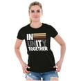 thumbnail image 4 of In Unity Together Social Justice Womens Slim Fit Graphic Tee Brisco Brands S, 4 of 5