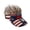 J, variant on Patriotic Wig Baseball Cap, American Flag Star Stripes Wig Decor Sun Hat, Fashion Casual遮阳 Cap, Funny Event Decor Hat for Outdoor Party and Holiday Celebration