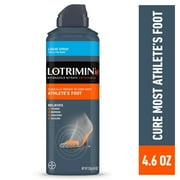 Lotrimin AF Athlete's Foot Liquid Spray, 4.6 Ounce Spray Can