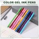 thumbnail image 4 of Uxcell 12Pcs Bolígrafos de Gel de Color, Bolígrafos de Punta Fina de Tinta de Gel Azul Claro de 0.5mm para Escritura Suave en Diario, Cuaderno, Oficina, Dibujo, Profesores, Azul Claro, 4 of 6