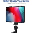 thumbnail image 2 of ShenMo Support de Trépied pour Tablette Réglable, Support à Pince Compatible avec iPad 10.2 10e/2022, iPad Pro 11/12.9 2022/10.5/9.7, iPad Mini/Air, 2 of 5
