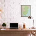 thumbnail image 2 of Stupell Industries Map Of New Jersey Classical State Border Black Framed, 24 x 30, Design by Daphne Polselli, 2 of 7