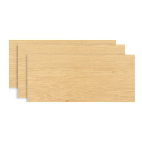 Foggy Bottom Woodworks Edge Glued Cherry Panel 3-Pack, 12 x 16 for Arts, Crafts, Shelving,  Laser Engraving and Serving Boards