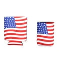 thumbnail image 6 of KALLORY Patriotic Can Sleeves Flag Pattern 2Pcs 5.1Inches, 6 of 10