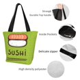 thumbnail image 4 of Bingfone Fresh Sushi Women Shoulder Tote Bags Casual Bag Ladies Shopping Handbag, 4 of 7