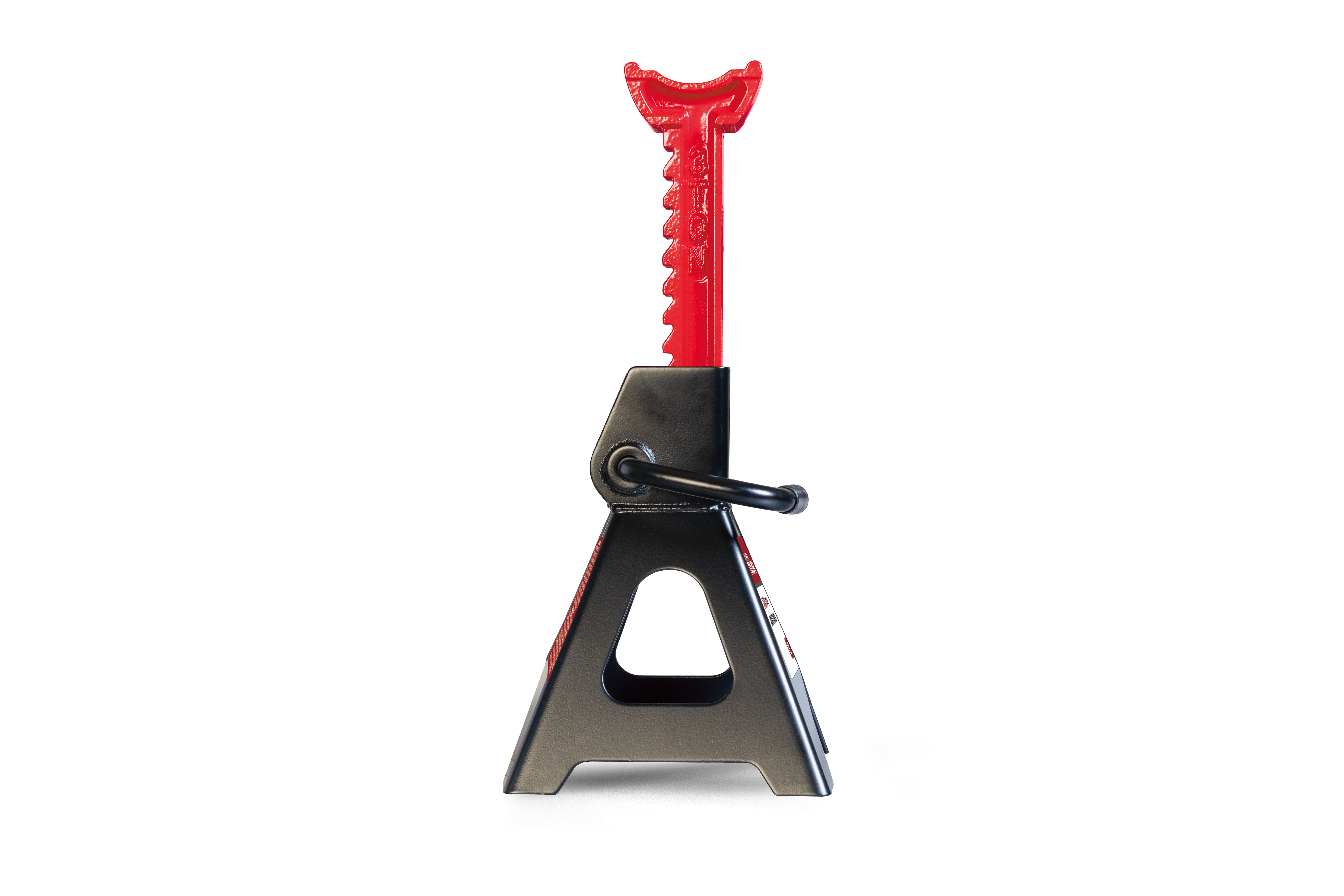 HYPER TOUGH 3 TON STEEL RATCHETING JACK STANDS, BLACK, 1 PAIR
