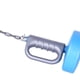 thumbnail image 4 of Desatascador de tuberías para cocina y baño: desatascador de inodoros eficiente de color azul de 3 m/9,8 pies con manivela, 4 of 5