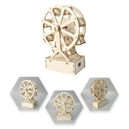 

Mini ferris wheel DIY Science Experiment Kit Educational children Toys model Hand Assembly Material Package