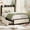 Beige with Charging, variant on Memoryfield Twin Size Bed Frame with 2 Storage Drawers and Charging Station, Rustic Velvet Upholstered Platform Bedframe with Storage Headboard, No Box Spring Needed, Noise Free, Beige