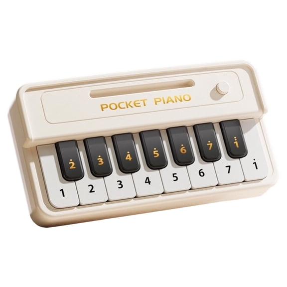 New 2026 Pocket Electronic Piano Child Friendly Fun Educational Music Toy Keyboard Toy Easy To Suitable for Boys and Girls Use