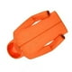 thumbnail image 4 of Chaqueta con capucha protectora solar para hombre y mujer, de manga larga, para senderismo al aire libre, acampada, color naranja, talla M, 4 of 8