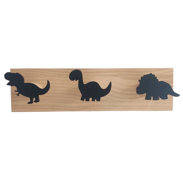 Unatoiry Strong And Stylish Dinosaur Coat Hooks Easy Installation Wide Application Suitable For Any Decor full black