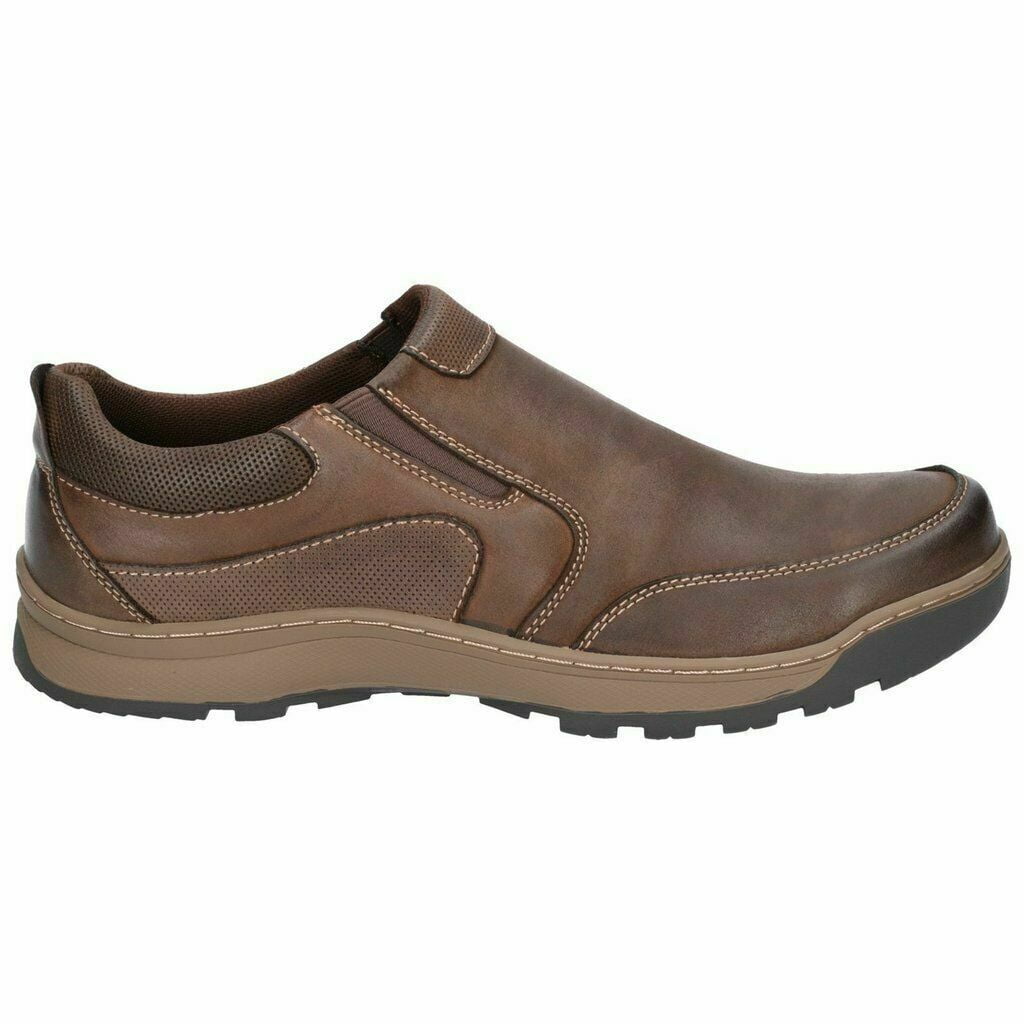 Hush Puppies Mens Jasper Slip On Leather Shoes Walmart Canada