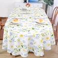 thumbnail image 4 of Modern Oval Tablecloth for Oval Table Waterproof Table Cloths for Dining Room Indoor Outdoor Home Decorative Table Cloth-60x84in, 4 of 6