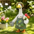 thumbnail image 3 of Sruoe Porch Goose Clothes, 23 Inch Porch Goose Outfits, Goose Clothes Dress, Duck Sculpture Clothes for Lawn Statue Cement Statue Yard Patio Party Decoration, 3 of 6