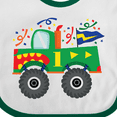 thumbnail image 4 of Inktastic 1st Birthday Truck Boys Baby Bib, 4 of 4