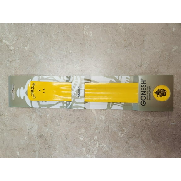 Gonesh Yellow Wood  Stick Incense Holder