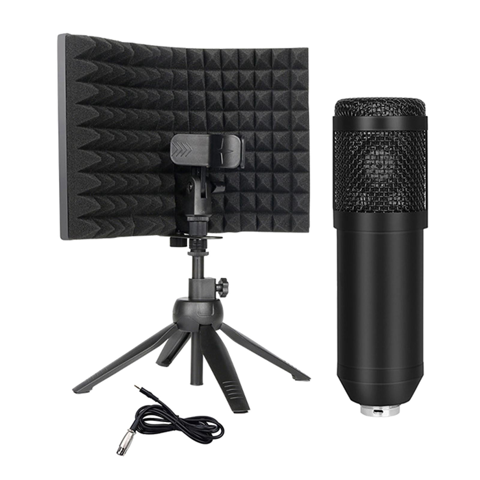 LeeQinersw Condenser Microphone Bundle Cardioid Mic Audio Cable Set of 5 PC for Windows XLR XLR Line