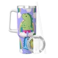 thumbnail image 2 of Yiaed Moriah Elizabeth Imprimé 40oz Contenant Isotherme à Double Paroi en Acier Inoxydable Tasse de Voyage Isolée sous Vide avec Poignée Aventure Réutilisable, 2 of 8