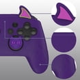 thumbnail image 6 of PlayVital Cute Demon Silicone Grip Cover for Nintendo Switch Pro Controller, Anti-Slip, Kawaii Protective Skin with Joystick Caps and Stickers – Purple, 6 of 9